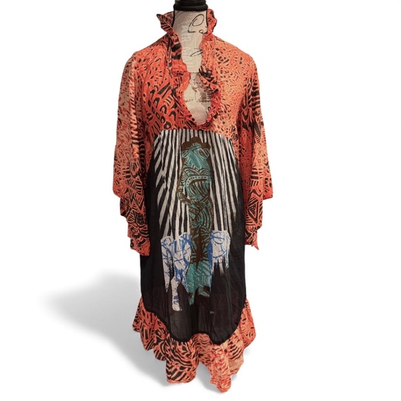 Save the Queen Sun Beach Dress / Coverup – Size S (Made in Italy) - Picture 7 of 7